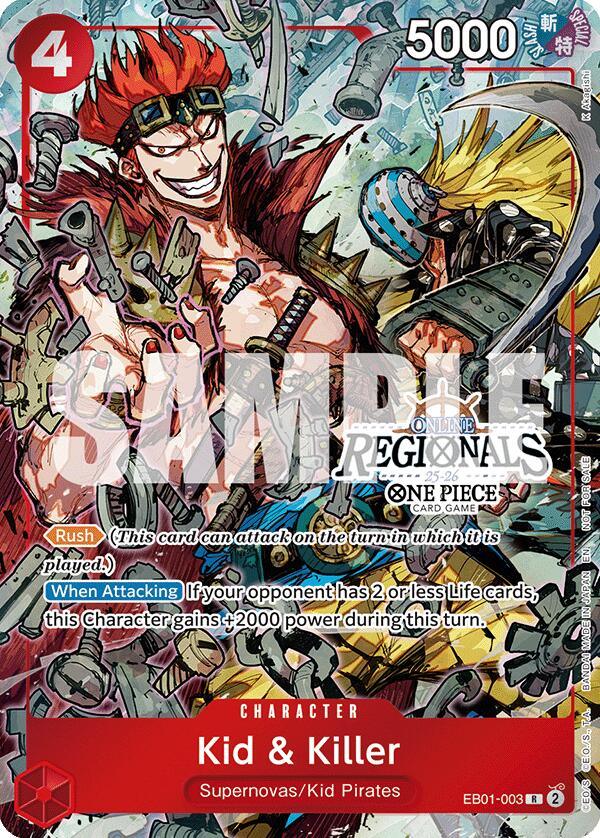 Kid & Killer (Online Regional Participation Pack 2025 Vol.2) [One Piece Promotion Cards] (ONLINE ORDER ONLY)