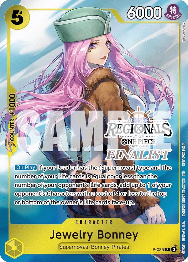 Jewelry Bonney (Online Regional Finalist Card Set 2025 Vol.2) [One Piece Promotion Cards] (ONLINE ORDER ONLY)