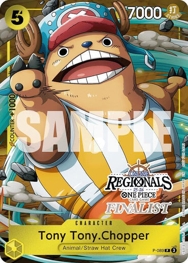 Tony Tony.Chopper (Online Regional Finalist Card Set 2025 Vol.2) [One Piece Promotion Cards] (ONLINE ORDER ONLY)
