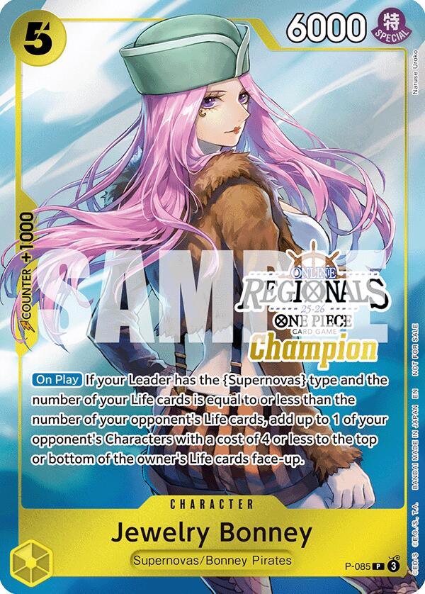 Jewelry Bonney (Online Regional Champion Card Set 2025 Vol.2) [One Piece Promotion Cards] (ONLINE ORDER ONLY)