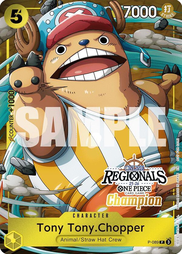 Tony Tony.Chopper (Online Regional Champion Card Set 2025 Vol.2) [One Piece Promotion Cards] (ONLINE ORDER ONLY)