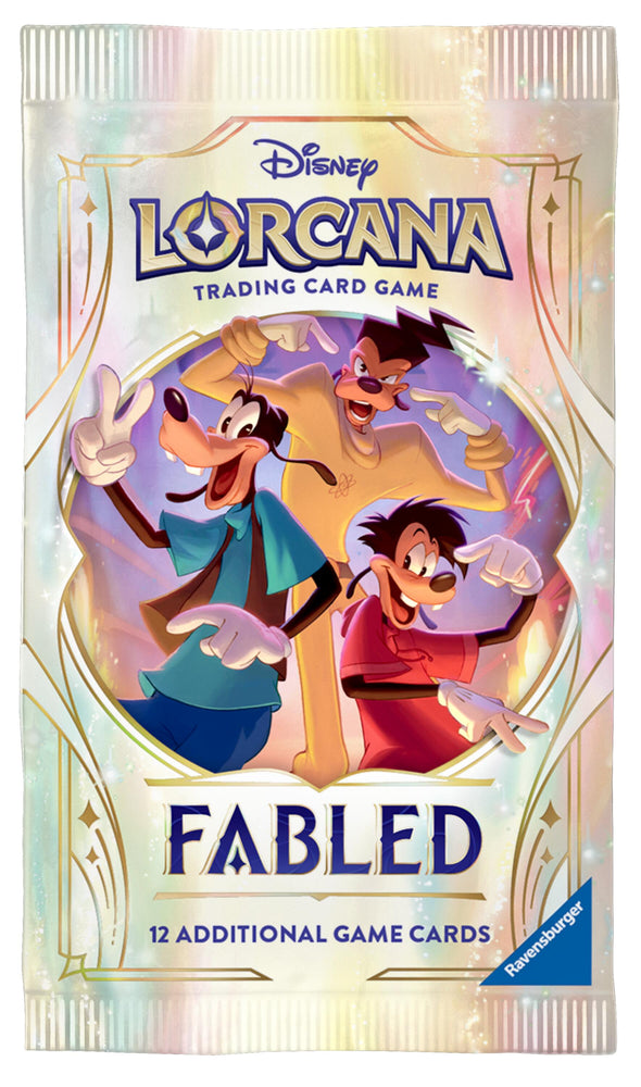 Disney Lorcana: Fabled Booster Pack (ONLINE ORDER ONLY)