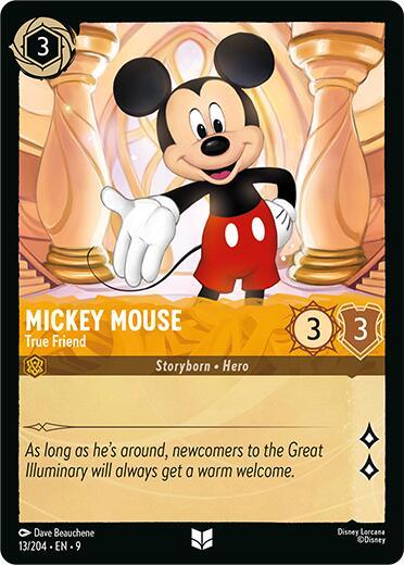 Mickey Mouse - True Friend (13/204) [Fabled] (ONLINE ORDER ONLY)
