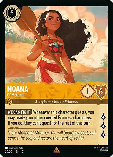 Moana - Of Motunui (20/204) [Fabled] (ONLINE ORDER ONLY)
