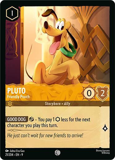 Pluto - Friendly Pooch (21/204) [Fabled] (ONLINE ORDER ONLY)