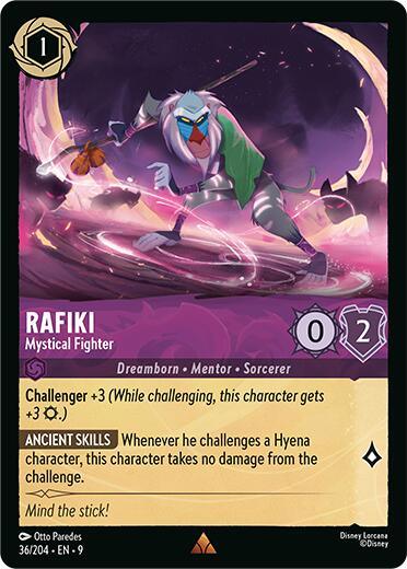 Rafiki - Mystical Fighter (36/204) [Fabled] (ONLINE ORDER ONLY)