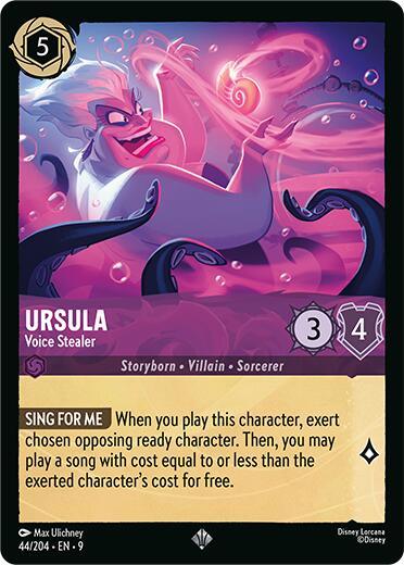Ursula - Voice Stealer (44/204) [Fabled] (ONLINE ORDER ONLY)