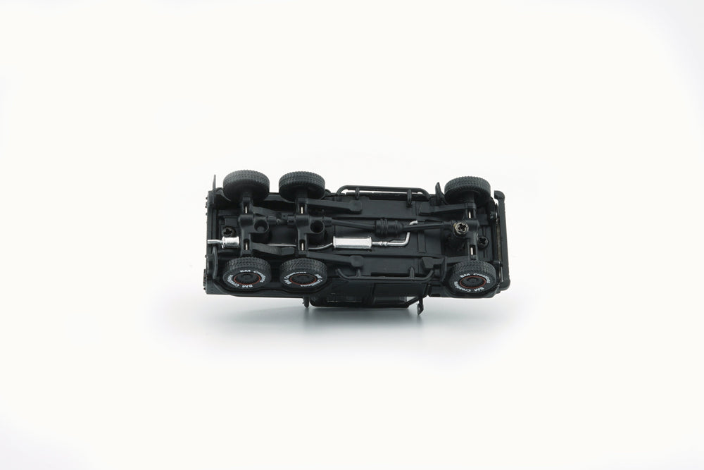 BM Creations 2016 Land Rover Defender 110 Pick Up 6x6 Off Road Matte Blk RHD 1:64 64B0339 (ONLINE ORDER ONLY)