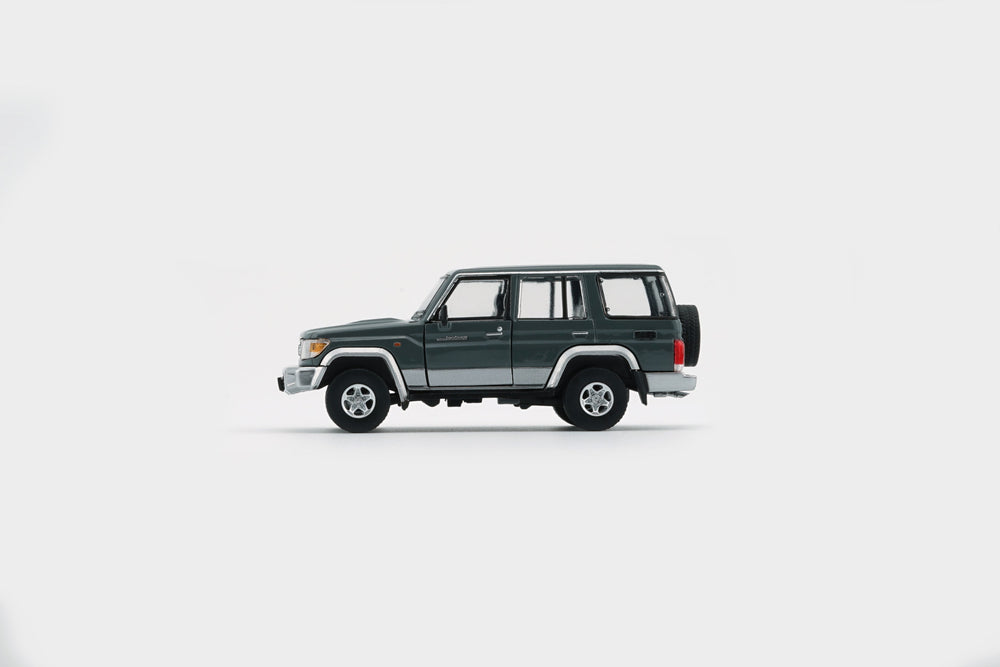 BM Creations Toyota Land Cruiser LC76 Dark Red / Dark Grey - RHD 1:64 (ONLINE ORDER ONLY)
