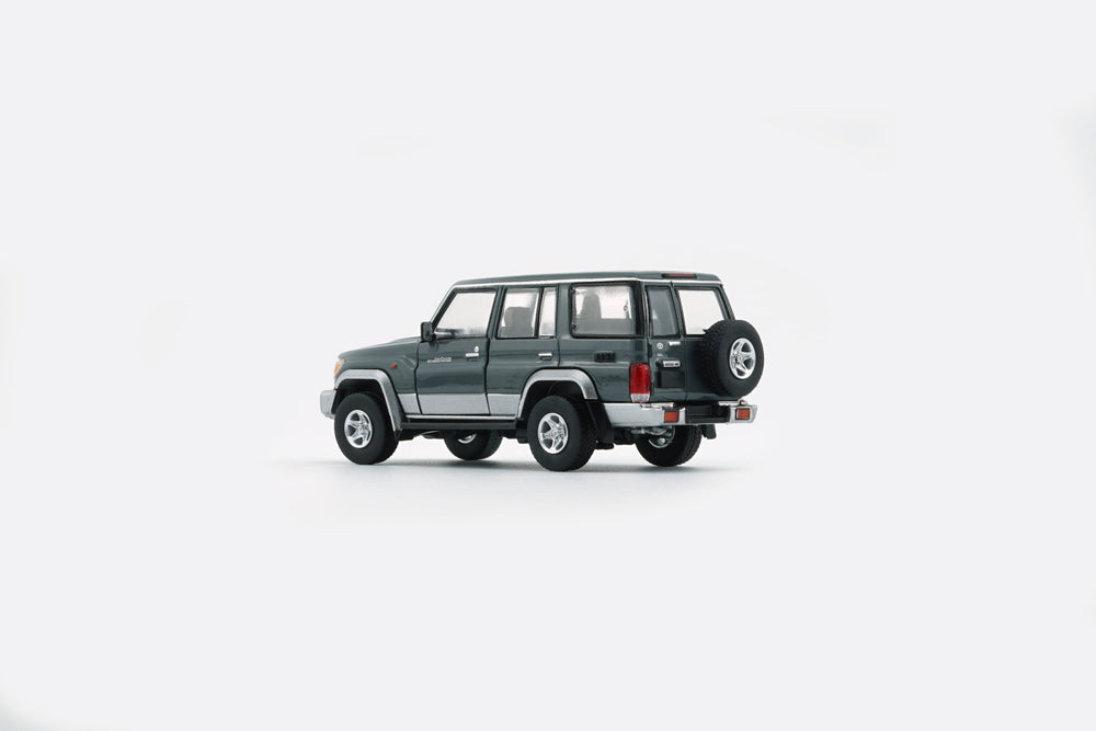BM Creations Toyota Land Cruiser LC76 Dark Red / Dark Grey - RHD 1:64 (ONLINE ORDER ONLY)