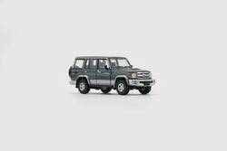 BM Creations Toyota Land Cruiser LC76 Dark Red / Dark Grey - RHD 1:64 (ONLINE ORDER ONLY)