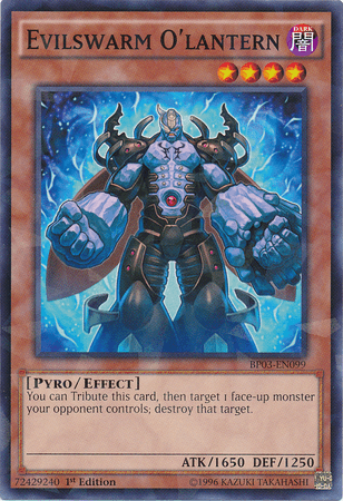 Evilswarm O'lantern [BP03-EN099] Shatterfoil Rare (ONLINE ORDER ONLY)