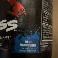 Madness Pre-Workout - Blue Raspberry (30 Servings) (ONLINE ORDER ONLY)