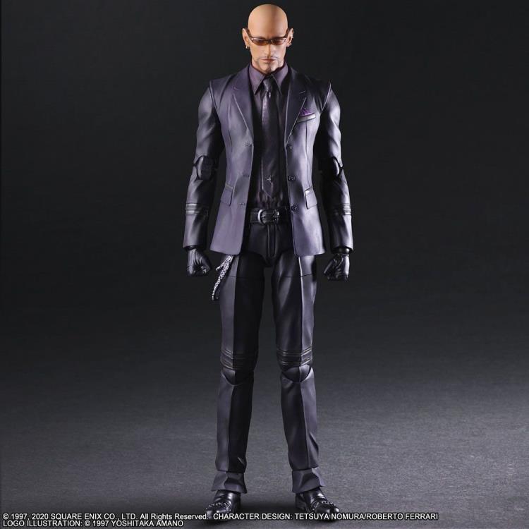 [PRE-ORDER] SQUARE ENIX: FINAL FANTASY® VII REMAKE PLAY ARTS -KAI- ™ - Rude Action Figure (ONLINE ORDER ONLY)
