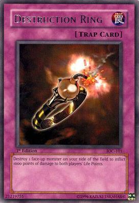 Destruction Ring [IOC-101] Rare (ONLINE ORDER ONLY)
