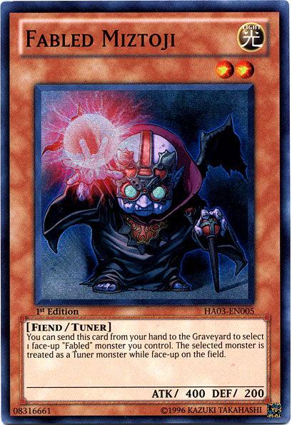 Fabled Miztoji [HA03-EN005] Super Rare (ONLINE ORDER ONLY)