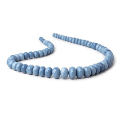 6.5-16mm Owyhee Blue Opal Faceted Rondelle Beads 20 inch 65 pieces AA (ONLINE ORDER ONLY)