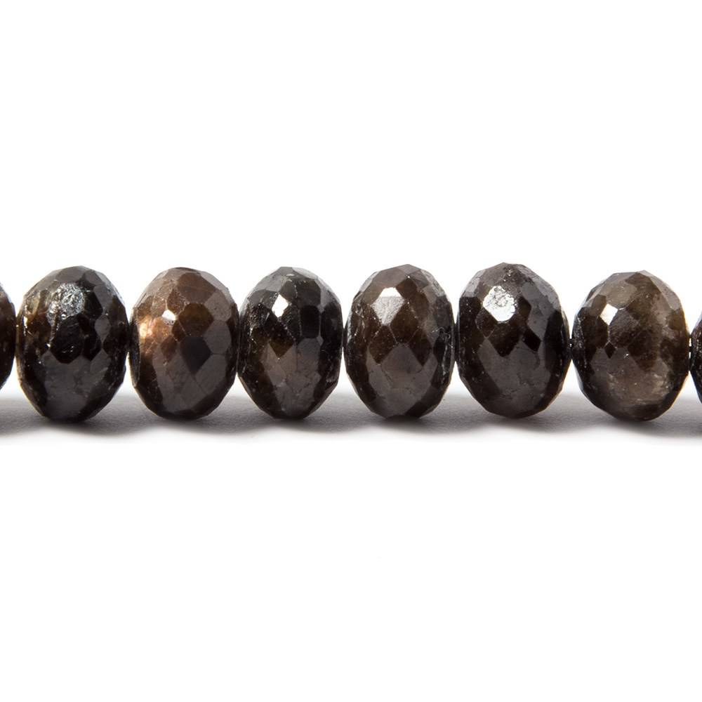 6.5-8.5mm Multi Fancy Sapphire faceted rondelle beads 16 inch 72 pieces (ONLINE ORDER ONLY)