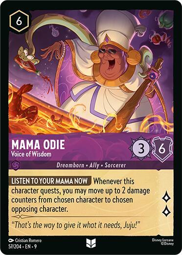 Mama Odie - Voice of Wisdom (57/204) [Fabled] (ONLINE ORDER ONLY)