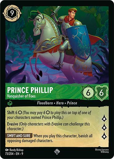 Prince Phillip - Vanquisher of Foes (73/204) [Fabled] (ONLINE ORDER ONLY)