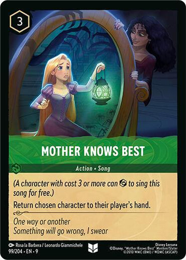 Mother Knows Best (99/204) [Fabled] (ONLINE ORDER ONLY)