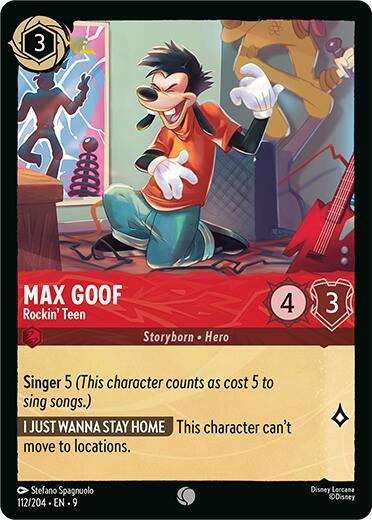 Max Goof - Rockin' Teen (112/204) [Fabled] (ONLINE ORDER ONLY)
