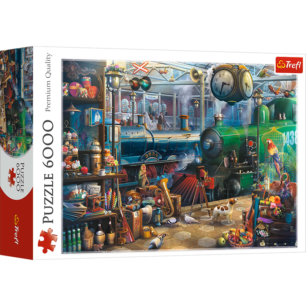 Trefl Red Train Station 6000 Piece Puzzle (ONLINE ORDER ONLY)