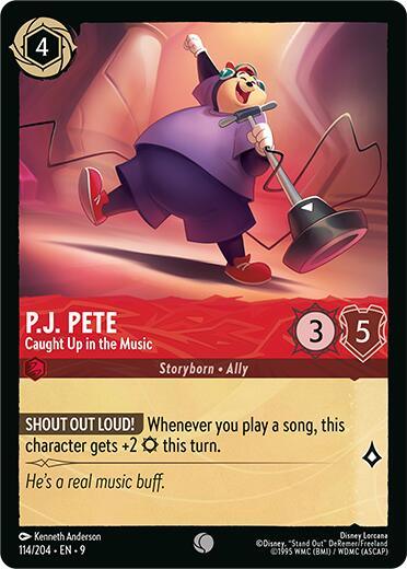 P.J. Pete - Caught Up in the Music (114/204) [Fabled] (ONLINE ORDER ONLY)