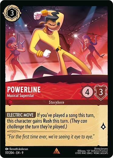 Powerline - Musical Superstar (117/204) [Fabled] (ONLINE ORDER ONLY)