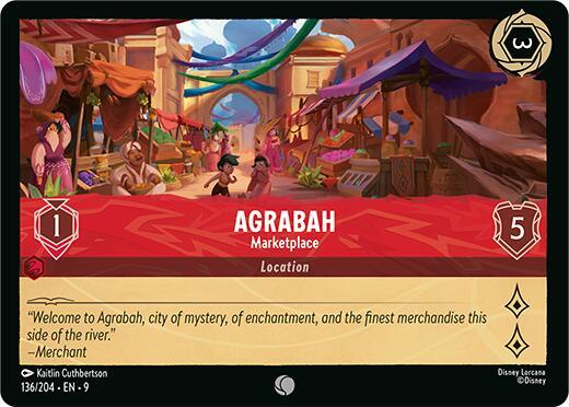 Agrabah - Marketplace (136/204) [Fabled] (ONLINE ORDER ONLY)