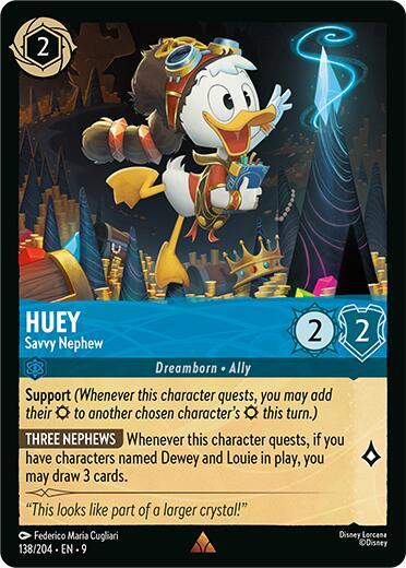 Huey - Savvy Nephew (138/204) [Fabled] (ONLINE ORDER ONLY)