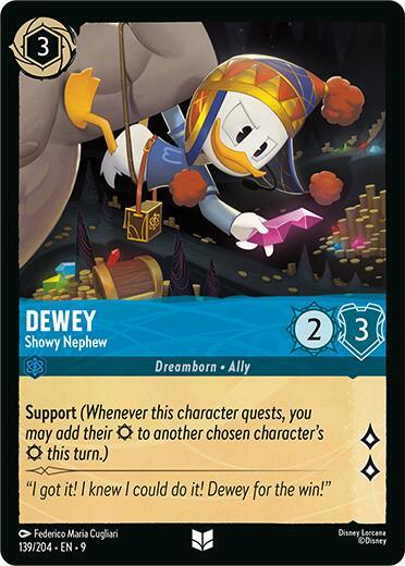 Dewey - Showy Nephew (139/204) [Fabled] (ONLINE ORDER ONLY)