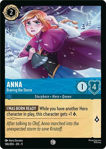 Anna - Braving the Storm (146/204) [Fabled] (ONLINE ORDER ONLY)