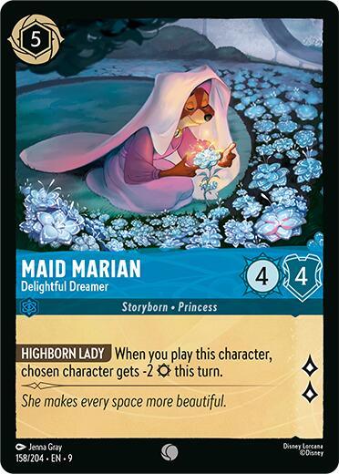Maid Marian - Delightful Dreamer (158/204) [Fabled] (ONLINE ORDER ONLY)