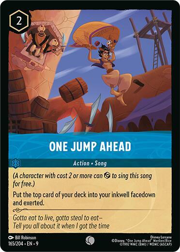 One Jump Ahead (165/204) [Fabled] (ONLINE ORDER ONLY)
