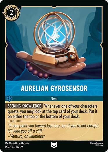 Aurelian Gyrosensor (167/204) [Fabled] (ONLINE ORDER ONLY)