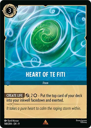 Heart of Te Fiti (168/204) [Fabled] (ONLINE ORDER ONLY)