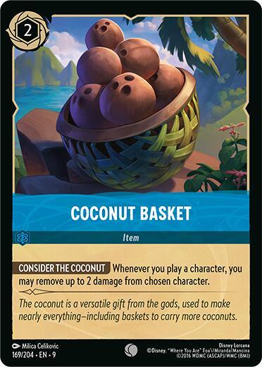 Coconut Basket (169/204) [Fabled] (ONLINE ORDER ONLY)
