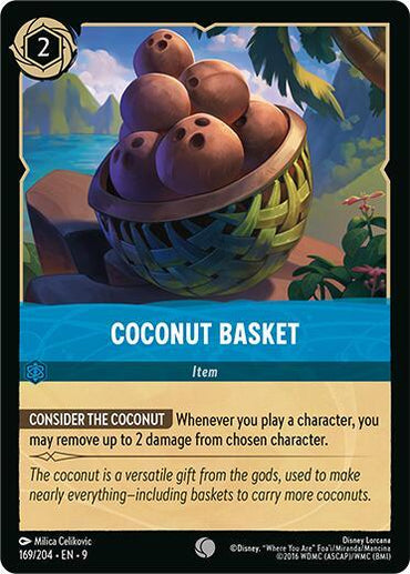 Coconut Basket (169/204) [Fabled] (ONLINE ORDER ONLY)