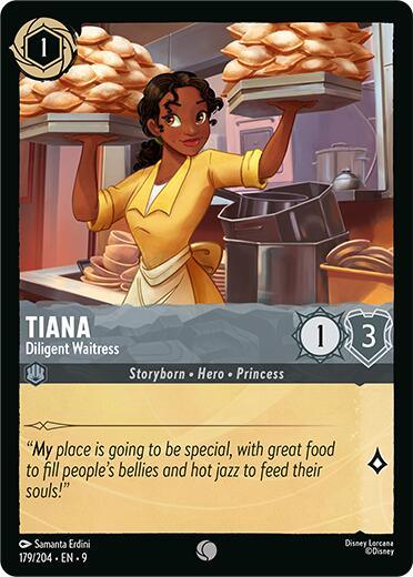 Tiana - Diligent Waitress (179/204) [Fabled] (ONLINE ORDER ONLY)
