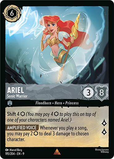 Ariel - Sonic Warrior (195/204) [Fabled] (ONLINE ORDER ONLY)
