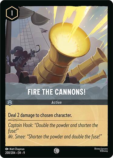 Fire the Cannons! (200/204) [Fabled] (ONLINE ORDER ONLY)