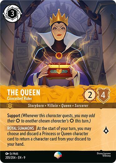 The Queen - Conceited Ruler (Epic) (205/204) [Fabled] (ONLINE ORDER ONLY)