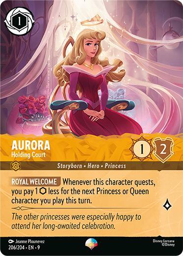 Aurora - Holding Court (Epic) (206/204) [Fabled] (ONLINE ORDER ONLY)