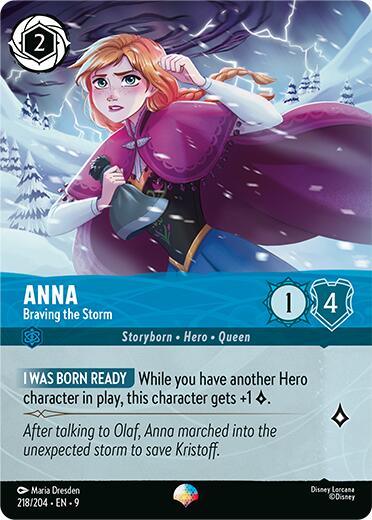 Anna - Braving the Storm (Epic) (218/204) [Fabled] (ONLINE ORDER ONLY)