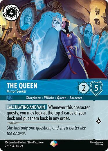 The Queen - Mirror Seeker (Epic) (219/204) [Fabled] (ONLINE ORDER ONLY)