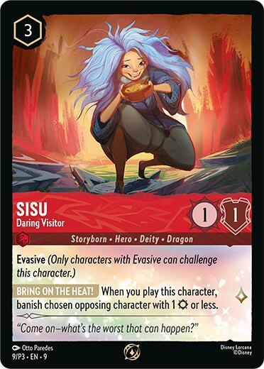 Sisu - Daring Visitor (9/P3) [Promo Cards] (ONLINE ORDER ONLY)