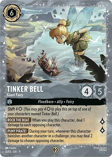Tinker Bell - Giant Fairy (11/P3) [Promo Cards] (ONLINE ORDER ONLY)