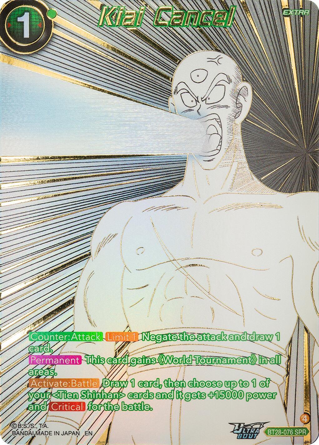 Kiai Cancel (BT28-076) [Prismatic Clash] (ONLINE ORDER ONLY)