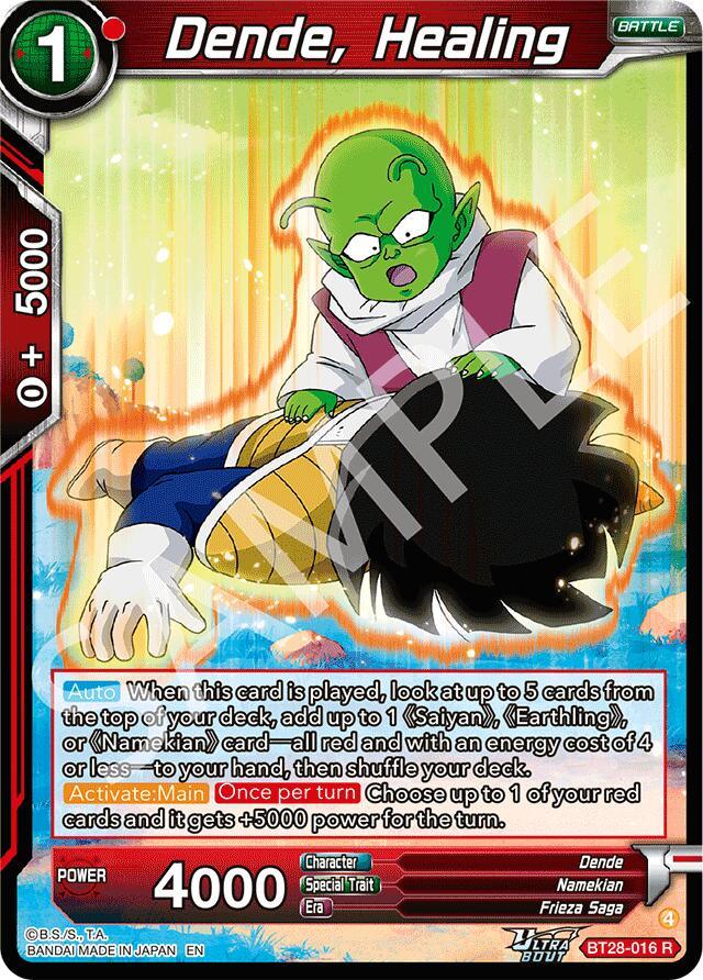 Dende, Healing (BT28-016) [Prismatic Clash] (ONLINE ORDER ONLY)